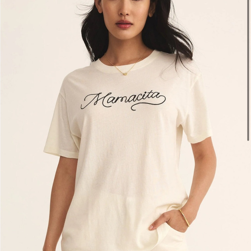 Mamacita Cream T-Shirt Z supply